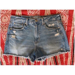 American Eagle AE Distressed Mom Short